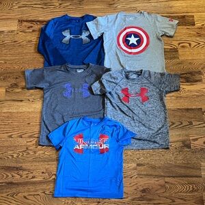 Under Armour Kids' Tees (5 shirts)